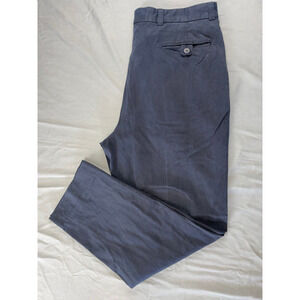 Ballin Relax Pleated Washable Weekend Chino Pants. Washed Navy, 36X31. GUC!!